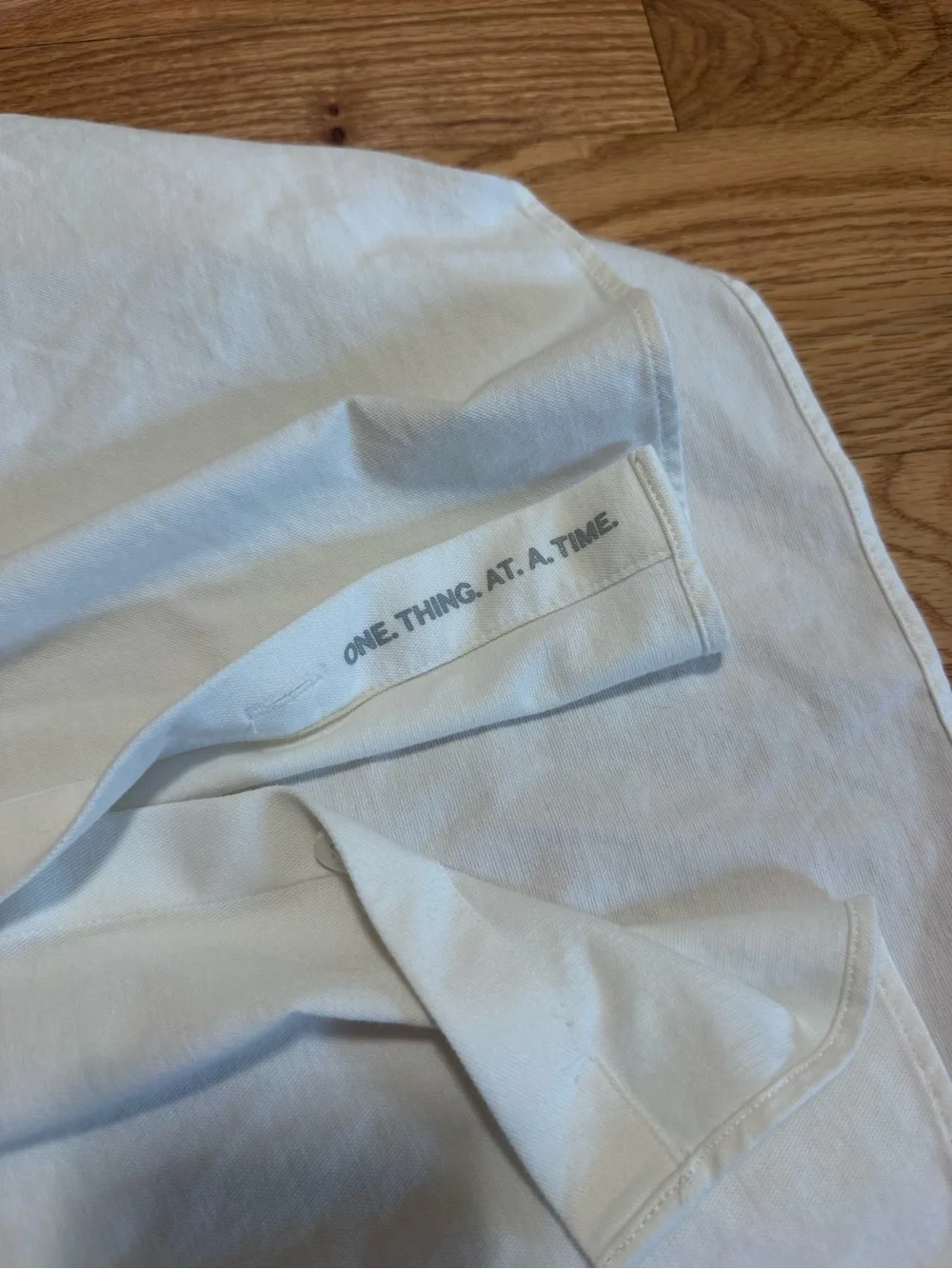 Lululemon Shirt Medium White Commission Long Sleeve Button Down Athletic Fit Men - Picture 4 of 9